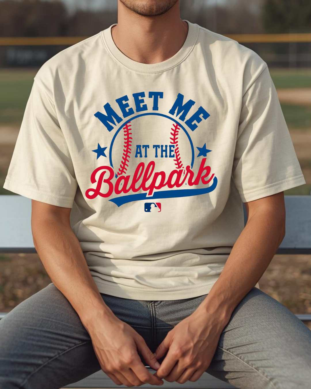 Meet Me at the Ballpark Baseball Game Day Shirt