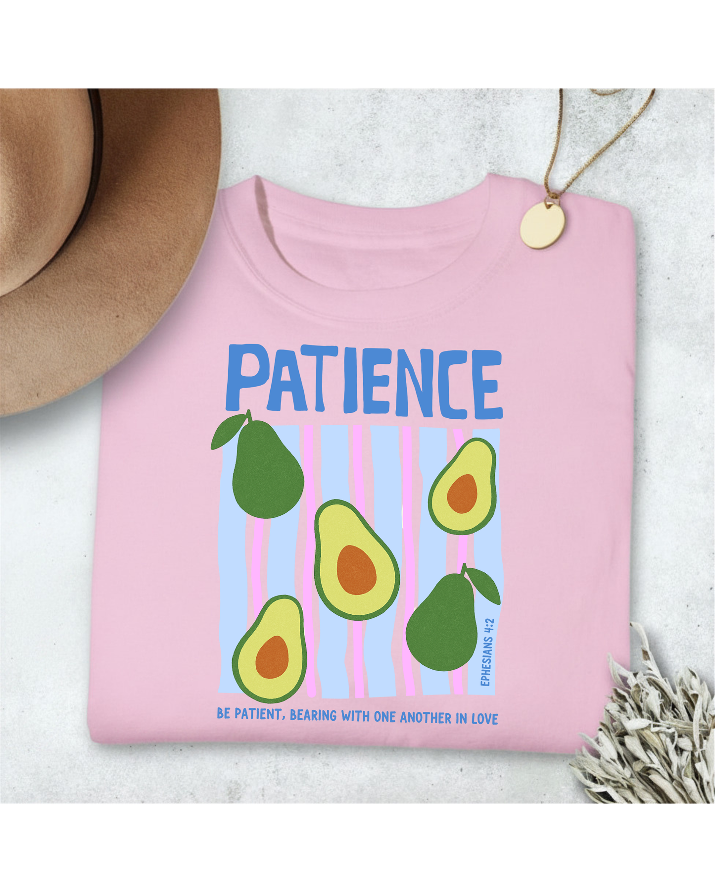 Patience | Fruit of the Spirit Shirt | Galatians 5:22 Christian Tee