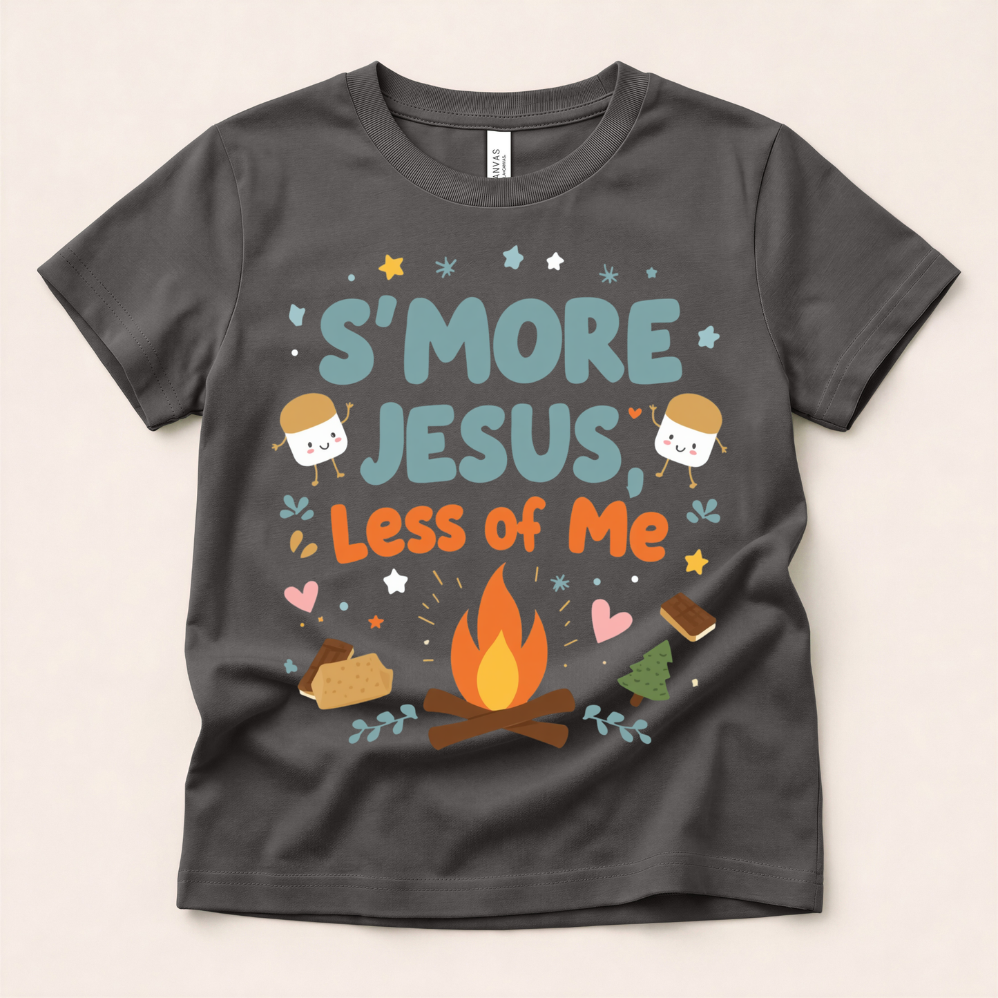 S’more of Jesus Less of Me | Cute Christian Campfire