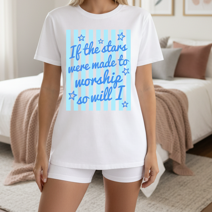 So Will I Shirt | Christian Worship Lyrics Faith