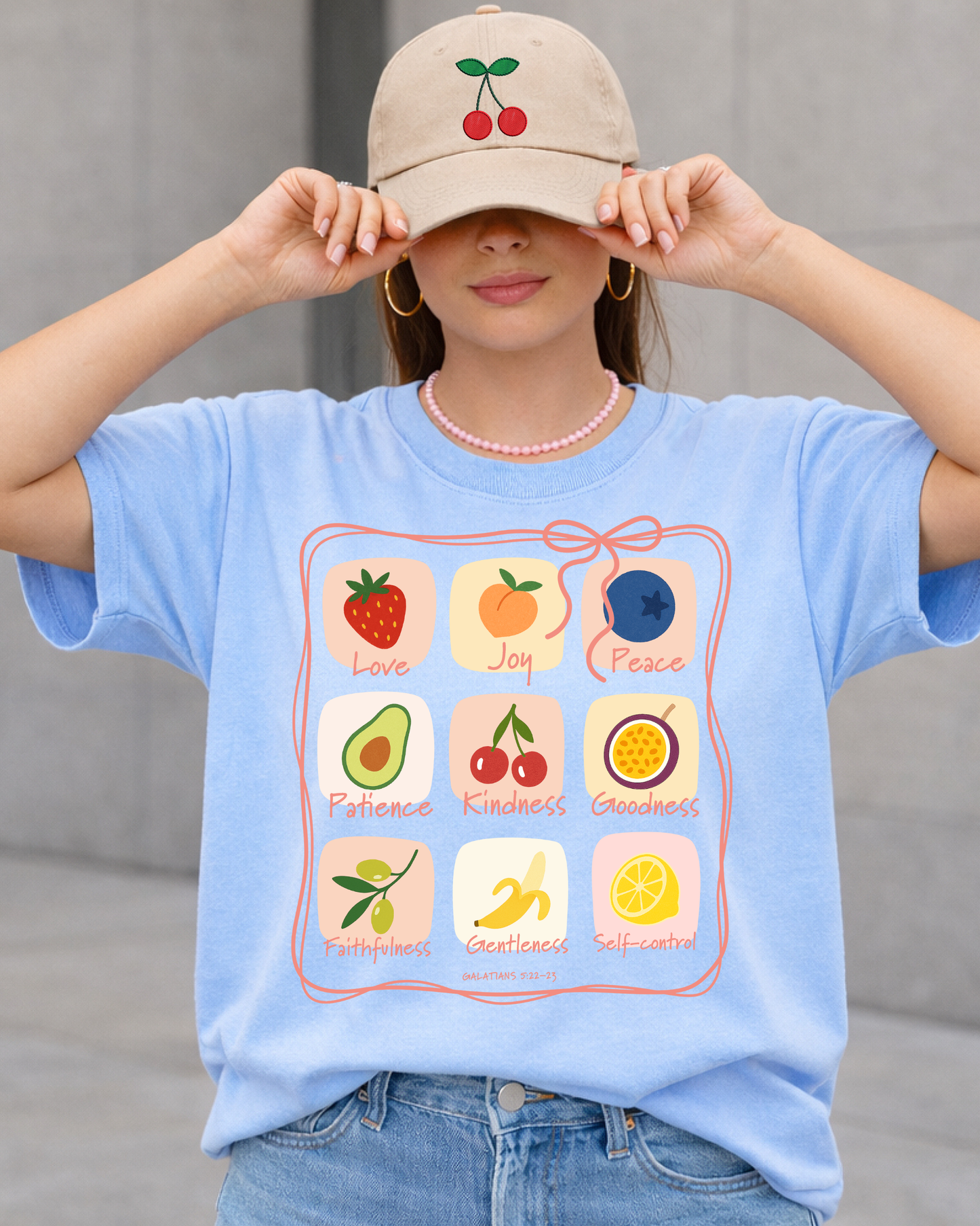 Fruits of the Spirit Christian Shirt & Sweatshirt | Galatians 5:22-23 Faith Apparel