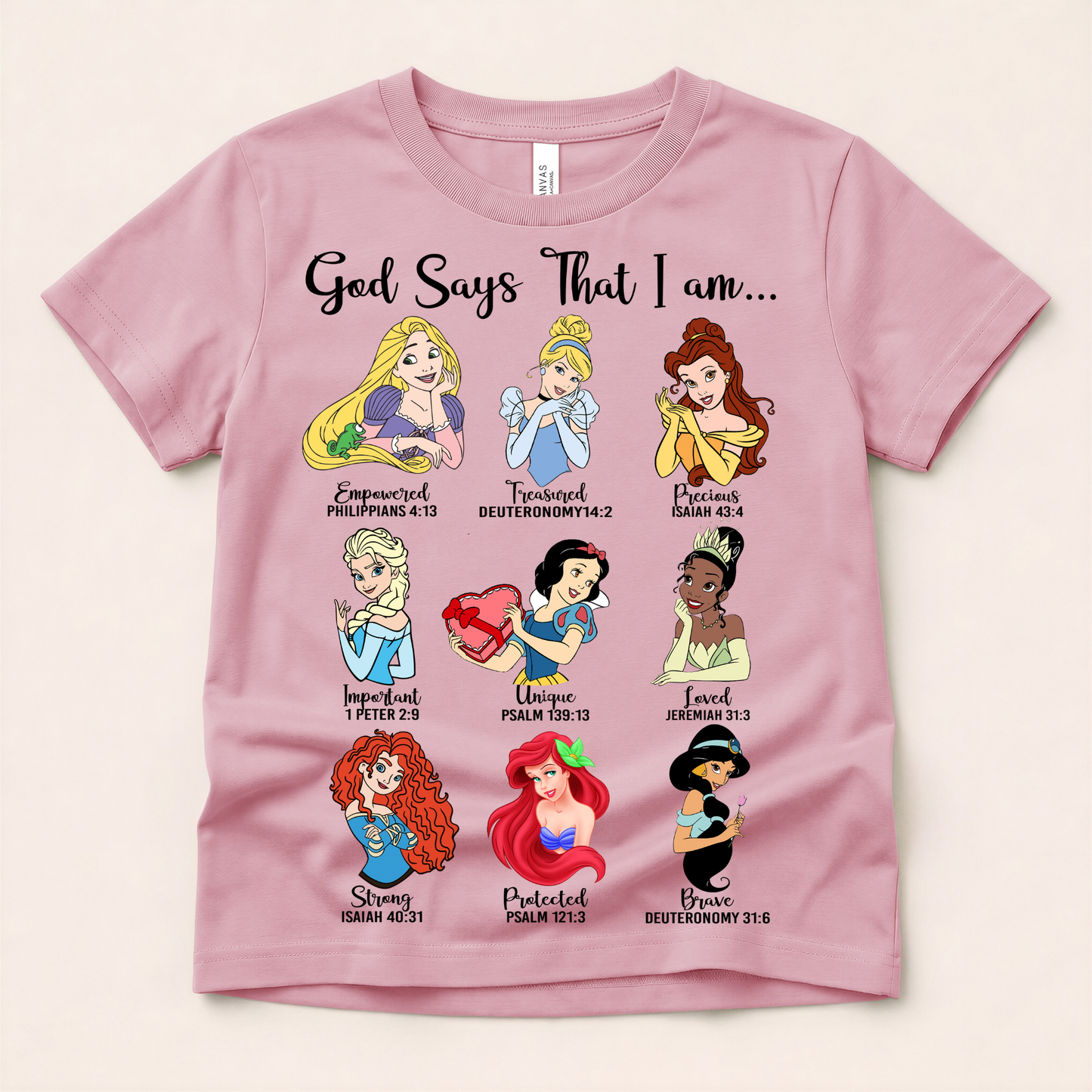 God Says I Am Shirt | Christian Identity Faith Tee