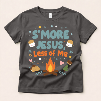 S’more of Jesus Less of Me | Cute Christian Campfire