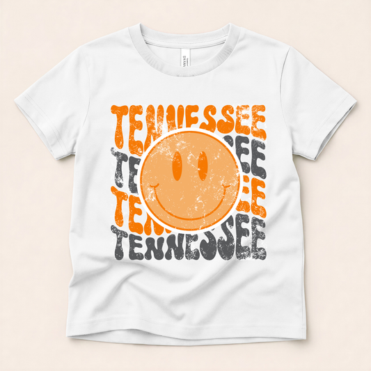 Tennessee Smiley Face Shirt | Vols Game Day Tee
