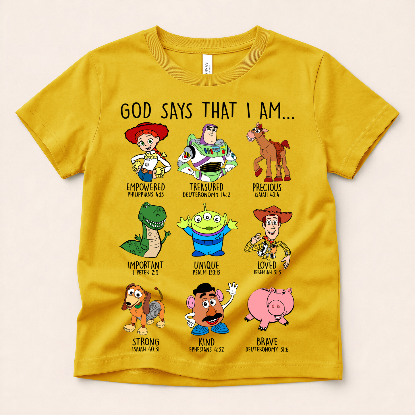 God Says I Am Shirt | Christian Identity Faith Tee
