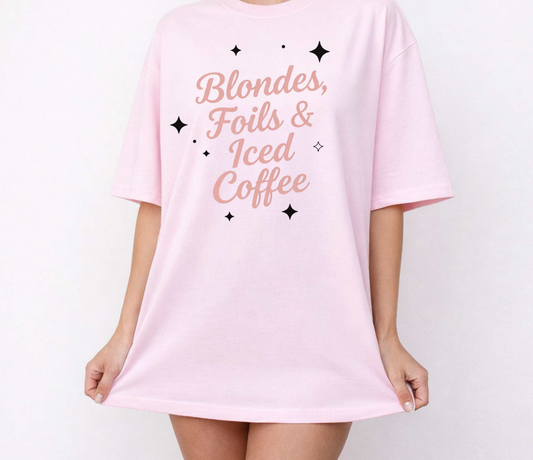 Blondes Foils & Iced Coffee | Hairstylist