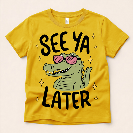 See Ya Later Alligator | Funny Pun