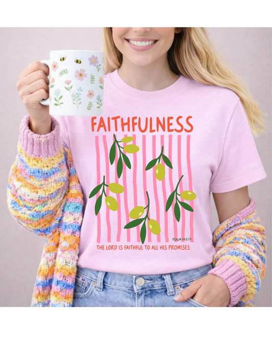 Faithfulness | Fruit of the Spirit Shirt | Galatians 5:22 Christian Tee