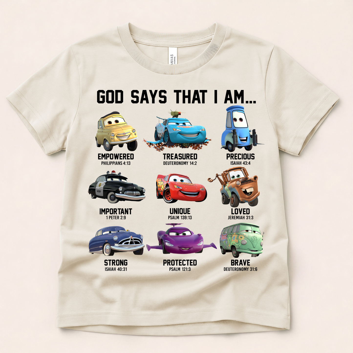 God Says I Am Shirt | Christian Identity Faith Tee