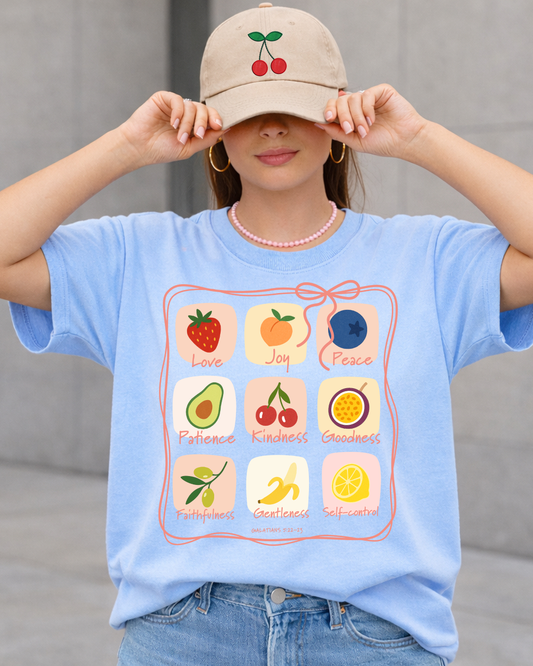 Fruits of the Spirit Christian Shirt & Sweatshirt | Galatians 5:22-23 Faith Apparel