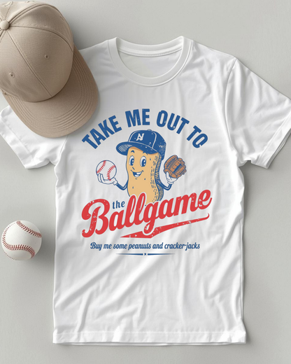 Take Me Out to the Ball Game Baseball Fan Shirt