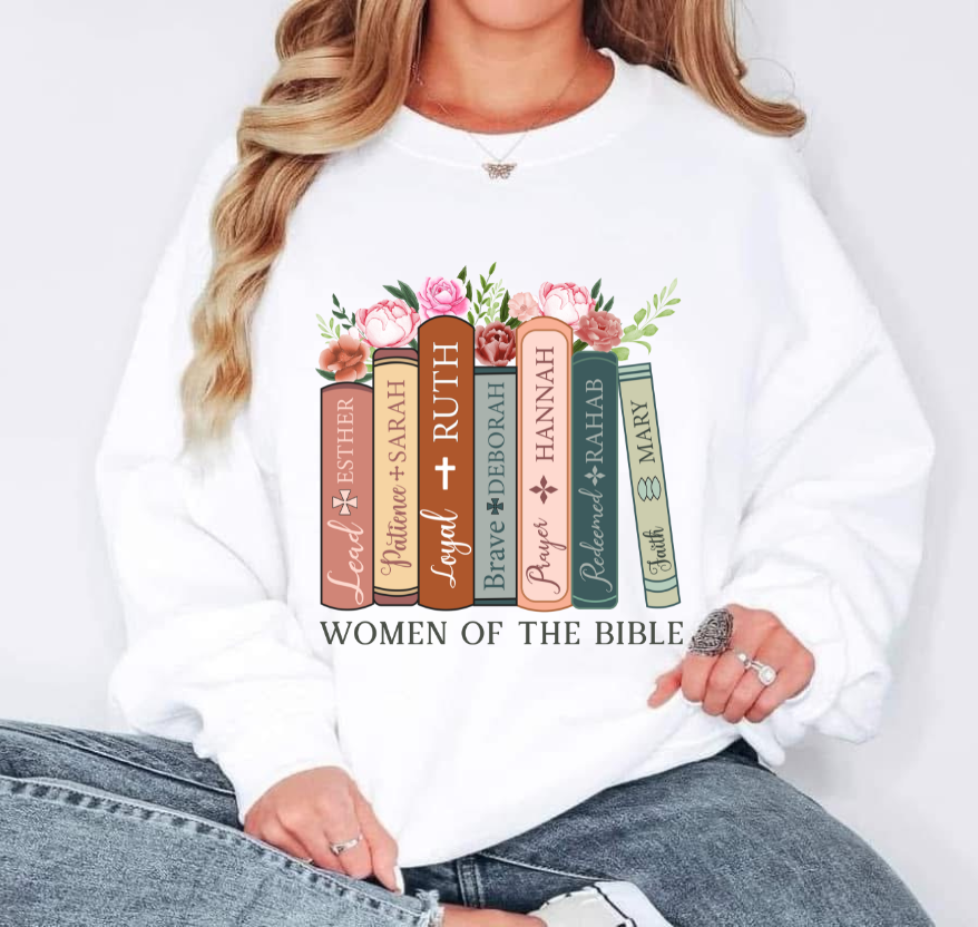 Women of the Bible Faith Shirt Christian Women Tee