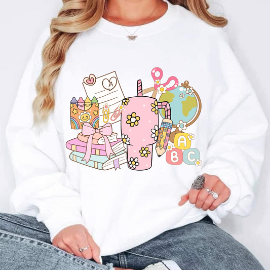 Teacher Collage Shirt Cute Teacher Appreciation Tee