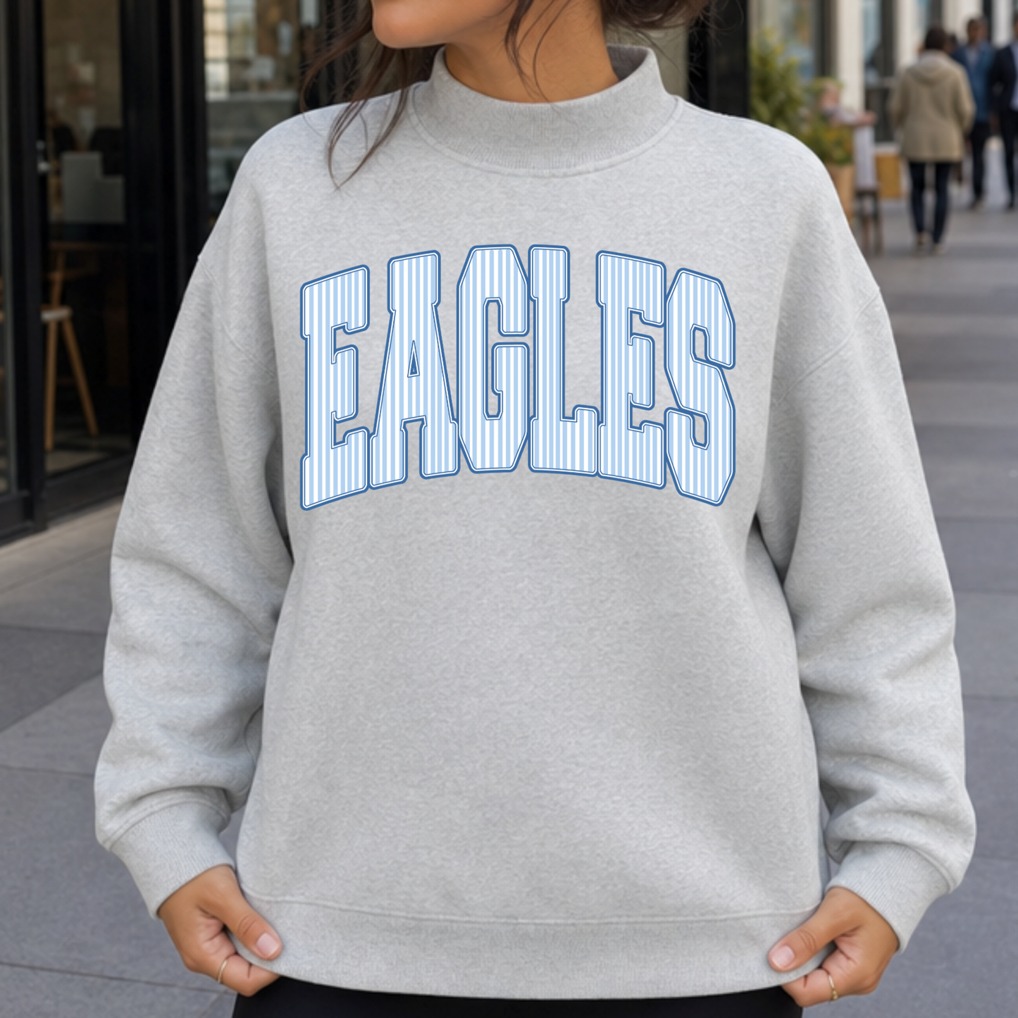 Eagles Blue & White | Cozy Game Day
